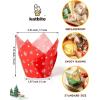 Katbite Tulip Cupcake Liners Holders 200PCS, Muffin Baking Cups, Cupcake Wrapper for Party, Wedding, Birthday, Christmas(Christmas)