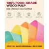 Katbite Tulip Cupcake Liners Holders 200PCS, Muffin Baking Cups, Cupcake Wrapper for Party, Wedding, Birthday, Christmas(Multicolor)