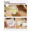 Katbite Tulip Cupcake Liners Holders 200PCS, Muffin Baking Cups, Cupcake Wrapper for Party, Wedding, Birthday, Christmas(White)