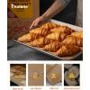 Katbite 120Pcs 8×12 inches Parchment Paper Sheets, Heavy Duty Unbleached Baking Paper, Pre-cut Parchment Paper for Baking, Air Fryer, Grilling, Steaming(12“x16“-300)