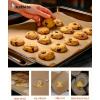 Katbite 120Pcs 8×12 inches Parchment Paper Sheets, Heavy Duty Unbleached Baking Paper, Pre-cut Parchment Paper for Baking, Air Fryer, Grilling, Steaming(12″x16″-120)