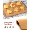 Katbite 120Pcs 8×12 inches Parchment Paper Sheets, Heavy Duty Unbleached Baking Paper, Pre-cut Parchment Paper for Baking, Air Fryer, Grilling, Steaming(16″x24″-100)