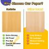 Katbite 120Pcs 8×12 inches Parchment Paper Sheets, Heavy Duty Unbleached Baking Paper, Pre-cut Parchment Paper for Baking, Air Fryer, Grilling, Steaming(18″x26″-200)