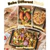 Katbite 120Pcs 8×12 inches Parchment Paper Sheets, Heavy Duty Unbleached Baking Paper, Pre-cut Parchment Paper for Baking, Air Fryer, Grilling, Steaming(18″x26″-200)