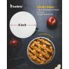 Katbite 200Pcs 6 Inch Parchment Paper Rounds, Unbleached & Non-stick, Precut Parchment Circles for Cheesecake Spring Pans, Fridge Storage/Freezing Hamburger Patties(8inch-400)