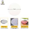 Katbite 200Pcs 6 Inch Parchment Paper Rounds, Unbleached & Non-stick, Precut Parchment Circles for Cheesecake Spring Pans, Fridge Storage/Freezing Hamburger Patties(6inch-200-4pack)