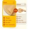 Katbite 200Pcs 6 Inch Parchment Paper Rounds, Unbleached & Non-stick, Precut Parchment Circles for Cheesecake Spring Pans, Fridge Storage/Freezing Hamburger Patties(6inch-200-Unbleached)