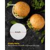 Katbite 200Pcs 6 Inch Parchment Paper Rounds, Unbleached & Non-stick, Precut Parchment Circles for Cheesecake Spring Pans, Fridge Storage/Freezing Hamburger Patties(4inch-400)