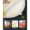 Katbite 200Pcs 6 Inch Parchment Paper Rounds, Unbleached & Non-stick, Precut Parchment Circles for Cheesecake Spring Pans, Fridge Storage/Freezing Hamburger Patties(6inch-200)