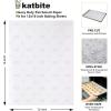 Katbite 200Pcs 9×13 inch Heavy Duty Parchment Paper Sheets, Precut Parchment Paper for Quarter Sheet Pans Liners, Baking Cookies, Bread, Meat, Pizza, Toaster Oven (9″x13″)(12″x16″-46)
