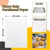 Katbite 200Pcs 9×13 inch Heavy Duty Parchment Paper Sheets, Precut Parchment Paper for Quarter Sheet Pans Liners, Baking Cookies, Bread, Meat, Pizza, Toaster Oven (9″x13″)(16″x24″-500)