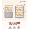 Katbite 200Pcs 9×13 inch Heavy Duty Parchment Paper Sheets, Precut Parchment Paper for Quarter Sheet Pans Liners, Baking Cookies, Bread, Meat, Pizza, Toaster Oven (9″x13″)(16″x24″-100)