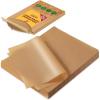 Katbite 120Pcs 8×12 inches Parchment Paper Sheets, Heavy Duty Unbleached Baking Paper, Pre-cut Parchment Paper for Baking, Air Fryer, Grilling, Steaming(9“x13“-350)