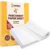 Katbite 200Pcs 9×13 inch Heavy Duty Parchment Paper Sheets, Precut Parchment Paper for Quarter Sheet Pans Liners, Baking Cookies, Bread, Meat, Pizza, Toaster Oven (9″x13″)(12″x16″-200)