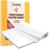 Katbite 200Pcs 9×13 inch Heavy Duty Parchment Paper Sheets, Precut Parchment Paper for Quarter Sheet Pans Liners, Baking Cookies, Bread, Meat, Pizza, Toaster Oven (9″x13″)(16″x24″-100)