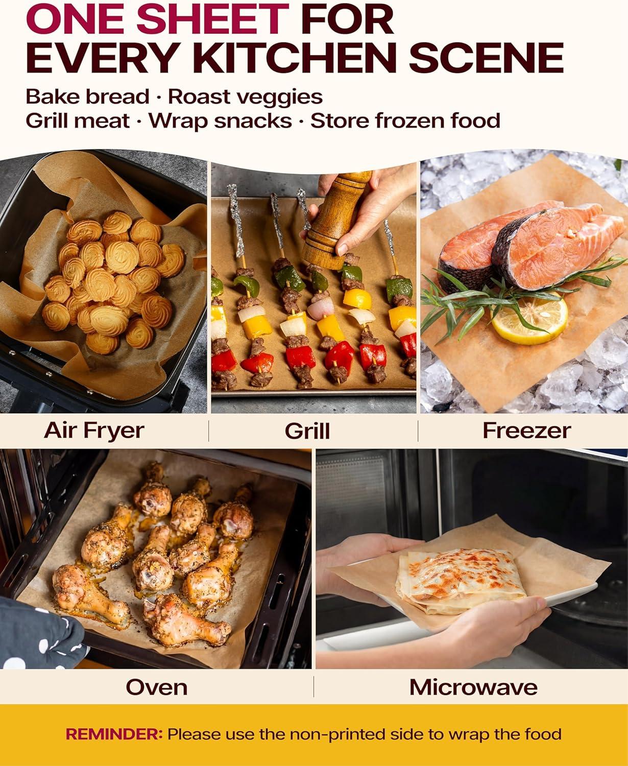 image:imageKatbite 100 Macaron Parchment Sheets Template Baking Cookie Parchment Printed Circle Baking Stencil for Macaron Cookie 12x16 In NonStick amp Heavy Duty Precut Paper for Chicken Pizza French Fry12x16 Inch 360 Pcs