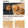 Katbite 100 Macaron Parchment Sheets Template Baking, Cookie Parchment, Printed Circle Baking Stencil for Macaron Cookie, 12×16 In, Non-Stick & Heavy Duty, Pre-cut Paper for Chicken Pizza French Fry(8×8 Inch-200-2pack)