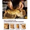 Katbite 100 Macaron Parchment Sheets Template Baking, Cookie Parchment, Printed Circle Baking Stencil for Macaron Cookie, 12×16 In, Non-Stick & Heavy Duty, Pre-cut Paper for Chicken Pizza French Fry(NEW-12×12 Inch 100 Pcs)