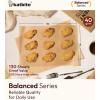 Katbite 100 Macaron Parchment Sheets Template Baking, Cookie Parchment, Printed Circle Baking Stencil for Macaron Cookie, 12×16 In, Non-Stick & Heavy Duty, Pre-cut Paper for Chicken Pizza French Fry(9×13 Inch 130 Pcs)