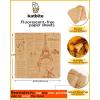 Katbite 100 Macaron Parchment Sheets Template Baking, Cookie Parchment, Printed Circle Baking Stencil for Macaron Cookie, 12×16 In, Non-Stick & Heavy Duty, Pre-cut Paper for Chicken Pizza French Fry(12×12 Inch 100 Pcs)