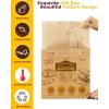 Katbite 100 Macaron Parchment Sheets Template Baking, Cookie Parchment, Printed Circle Baking Stencil for Macaron Cookie, 12×16 In, Non-Stick & Heavy Duty, Pre-cut Paper for Chicken Pizza French Fry(12×12 Inch 100 Pcs)