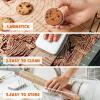 Macaron Silicone Baking Mats, Katbite Silicone Macaroons Baking Mat Set of 2 Half Sheet (11 5/8″ x 16 1/2″) Reusable & Nonstick Macarons Baking Supplies Silicone Bakeware Mats for Macarons Cookies(26″ x 16″)