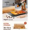 katbite 135Pcs 45 gsm Pop-Up Parchment Paper Sheets, Heavy Duty & Non-stick,10×15 In Pre-cut Unbleached Parchment Paper for Baking, Pop-Up Paper Dispenser for Cooking Wrapping Space-saving(10x15inch-135 Pcs-B)