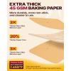 katbite 135Pcs 45 gsm Pop-Up Parchment Paper Sheets, Heavy Duty & Non-stick,10×15 In Pre-cut Unbleached Parchment Paper for Baking, Pop-Up Paper Dispenser for Cooking Wrapping Space-saving(9×13 In-200Pcs)