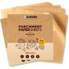 Katbite 100 Macaron Parchment Sheets Template Baking, Cookie Parchment, Printed Circle Baking Stencil for Macaron Cookie, 12×16 In, Non-Stick & Heavy Duty, Pre-cut Paper for Chicken Pizza French Fry(8×8 Inch-200-2pack)