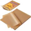 Katbite 100 Pcs 15in Wide Roll 16×24″ Non-Stick Full Size Precut Baking Parchment Paper
