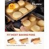 Katbite 15in x 242ft Unbleached Parchment Paper Roll & 100PCS Air Fryer Liners Disposable, 8×5.5”