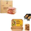 Katbite 300Pcs 6×6 Inches Patty Paper, Burger Patty Paper, & Katbite 100PCS Air Fryer Liners Disposable, 8×5.5”